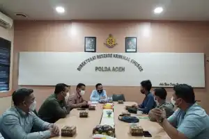 FJL dan Dirkrimsus Polda Aceh Bahas Kolaborasi Kampanye Konservasi di Aceh