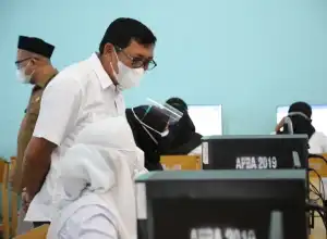 Kadisdik Aceh Tinjau Langsung Tes P3K di Pidie dan Pidie Jaya