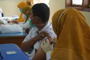SMAN 11 Banda Aceh Vaksinasi Siswa dan Tenaga Pendidik
