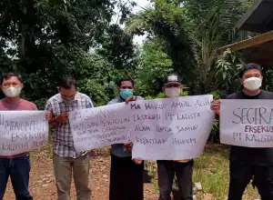 Pegiat Lingkungan Buat Petisi Ambil Alih Eksekusi PT Kalista Alam