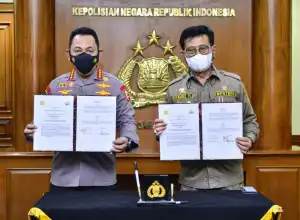 Polri dan Kementan Tandatangani MoU Program Pembangunan Pertanian