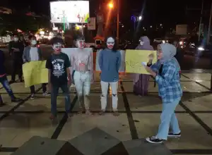 Aksi Solidaritas di Lhokseumawe: Tuntut Maksimal Pelaku Kekerasan Jurnalis