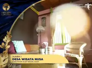 Gampong Nusa Juara 1 Anugerah Desa Wisata Indonesia 2021