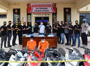 Residivis Spesialis Pencurian Sepada Motor di Langsa Ditangkap Polisi