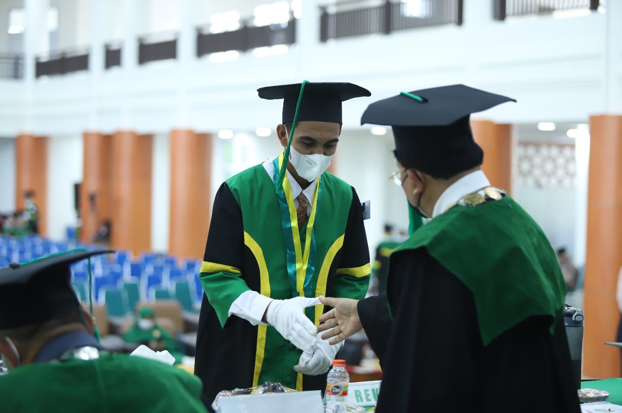 1.855 Lulusan UIN Ar-Raniry Diwisuda Secara Daring dan Luring
