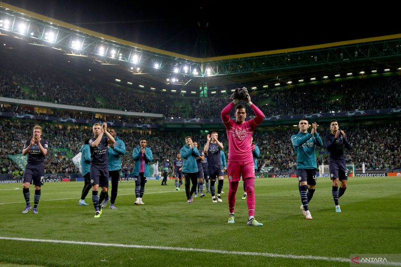 Manchester City pesta lima gol tanpa balas di kandang Sporting