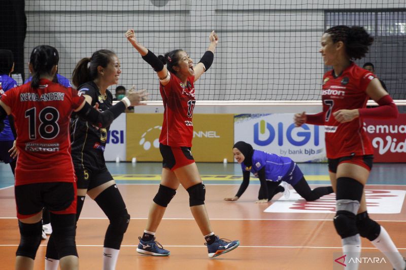 Pertamina Fastron putri kembali raih poin penuh di Proliga 2022