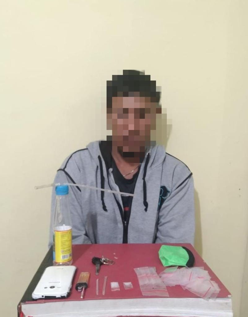 Polisi Bener Meriah Amankan Pengguna Sabu