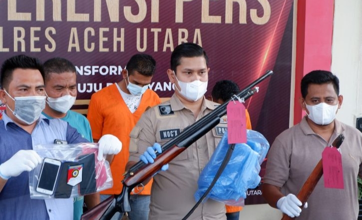 Polisi Tetapkan Tiga Tersangka Pembunuhan Mantan Eks Kombatan GAM di Aceh Utara