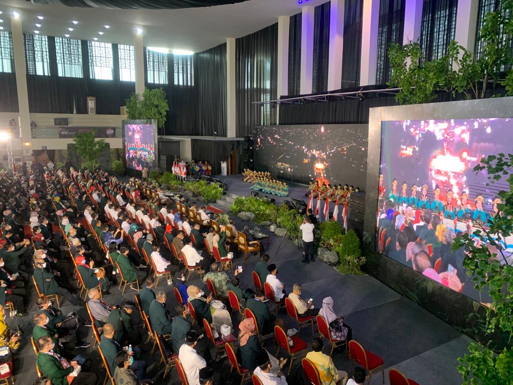 Tarian Ratoh Jaroe dan Rapa’i Geleng Meriahkan Pembukaan Muktamar IDI XXXI