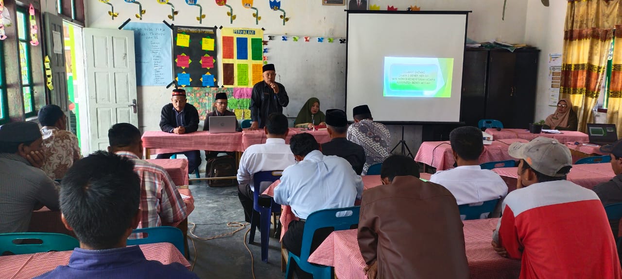 MIN 2 Bener Meriah Undang MPD, Sosialisasikan Madrasah Inovasi Kepada 3 Kepala Desa dan Wali Murid