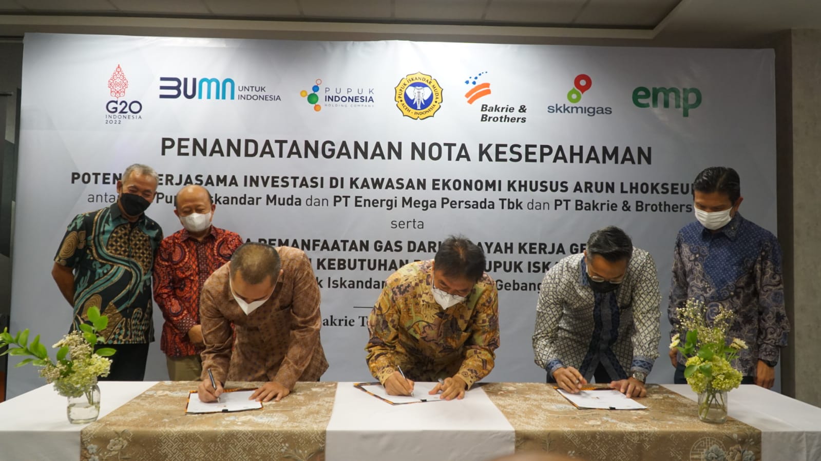 PT PIM Dapat Pasokan Gas dari Group Bakrie