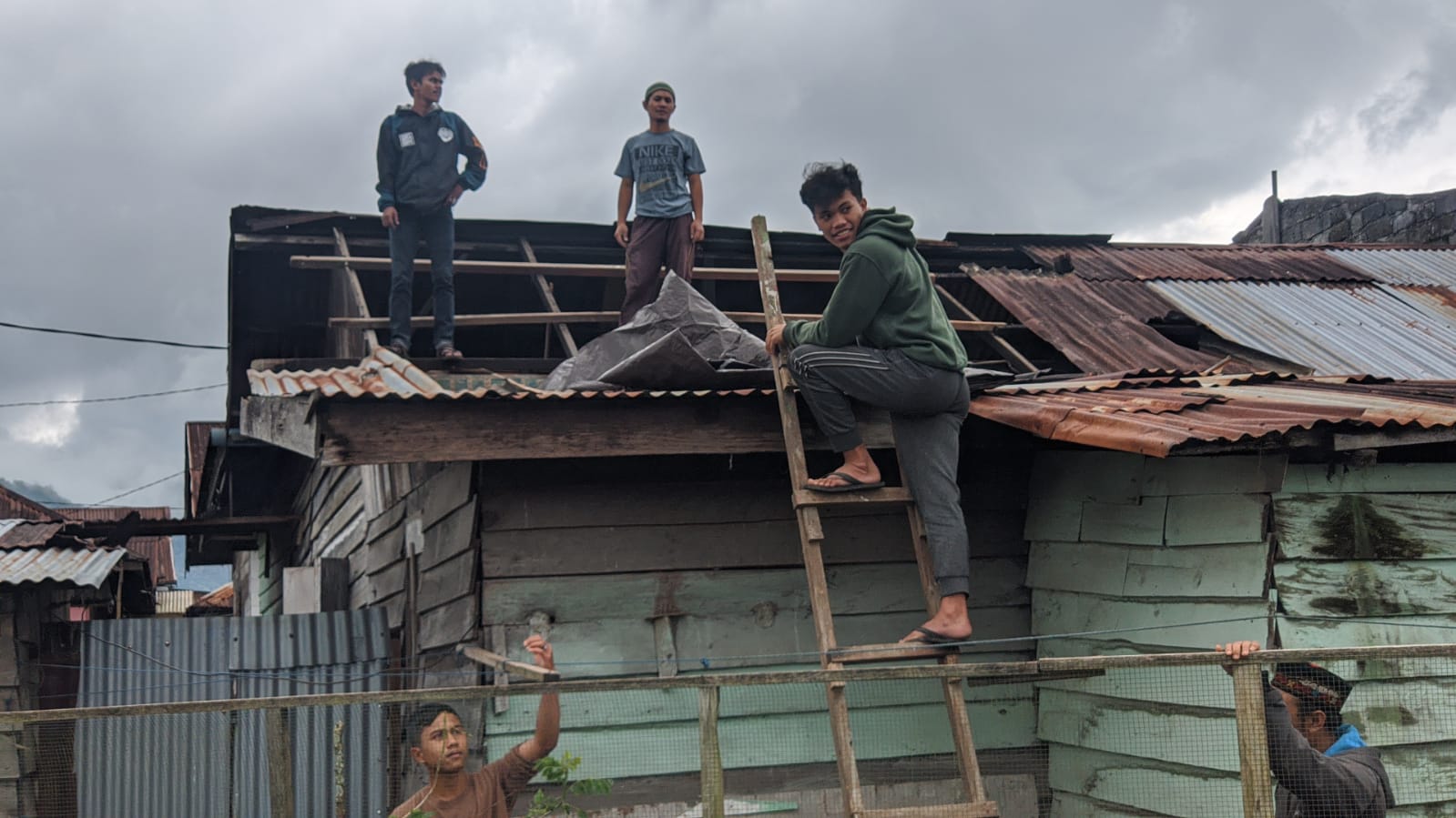 Puting Beliung di Bener Meriah Hantam Rumah Warga Wih Pongas