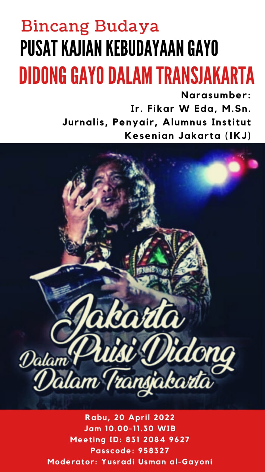 Didong Gayo di Transjakarta