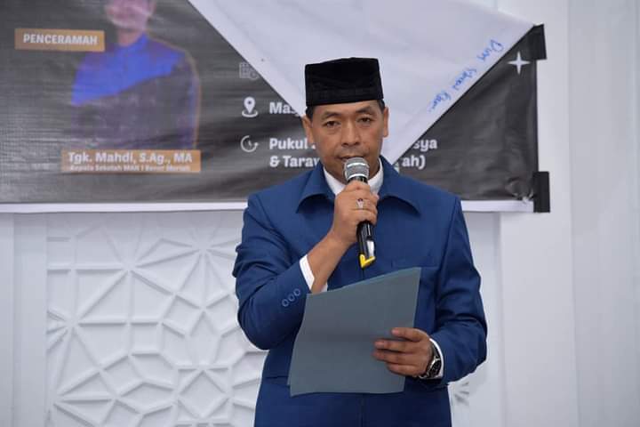 Di Bener Meriah, Putra Wabup Jadi Khatib Idul Fitri 1443 H