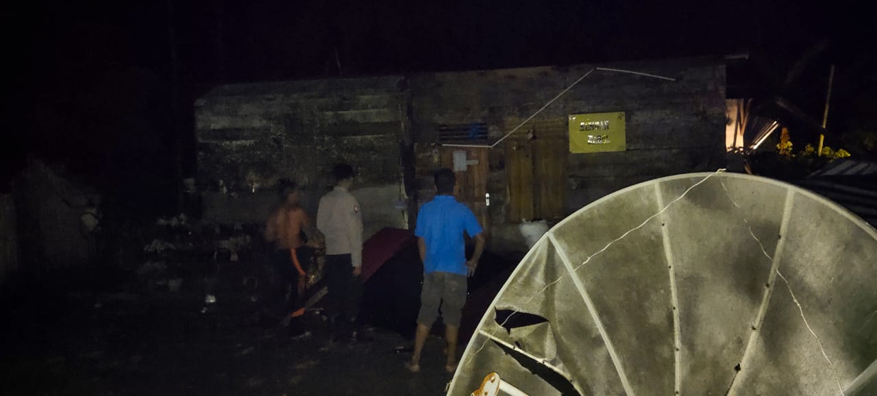 Angin Kencang Rusak Satu Unit Rumah Warga di Aceh Utara