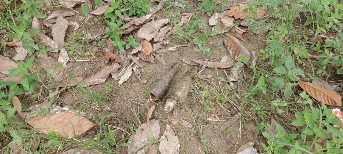 Petani di Agara Temukan Dua Mortir Sisa Perang Belanda