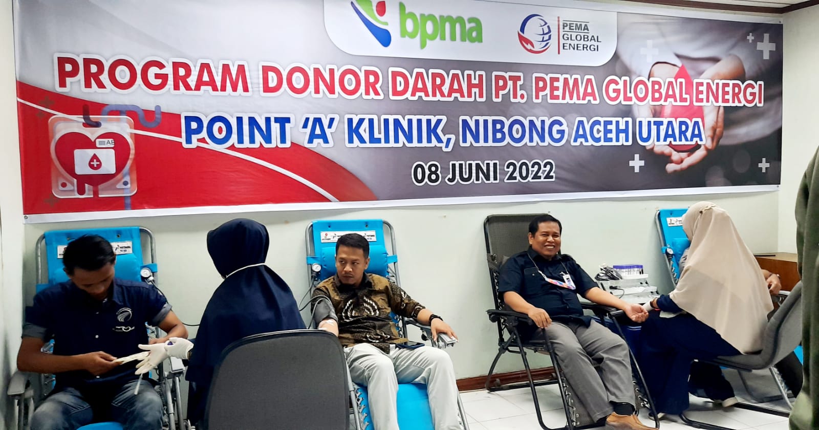 Gelar Donor Darah, PT PGE Kumpulkan 117 Kantong