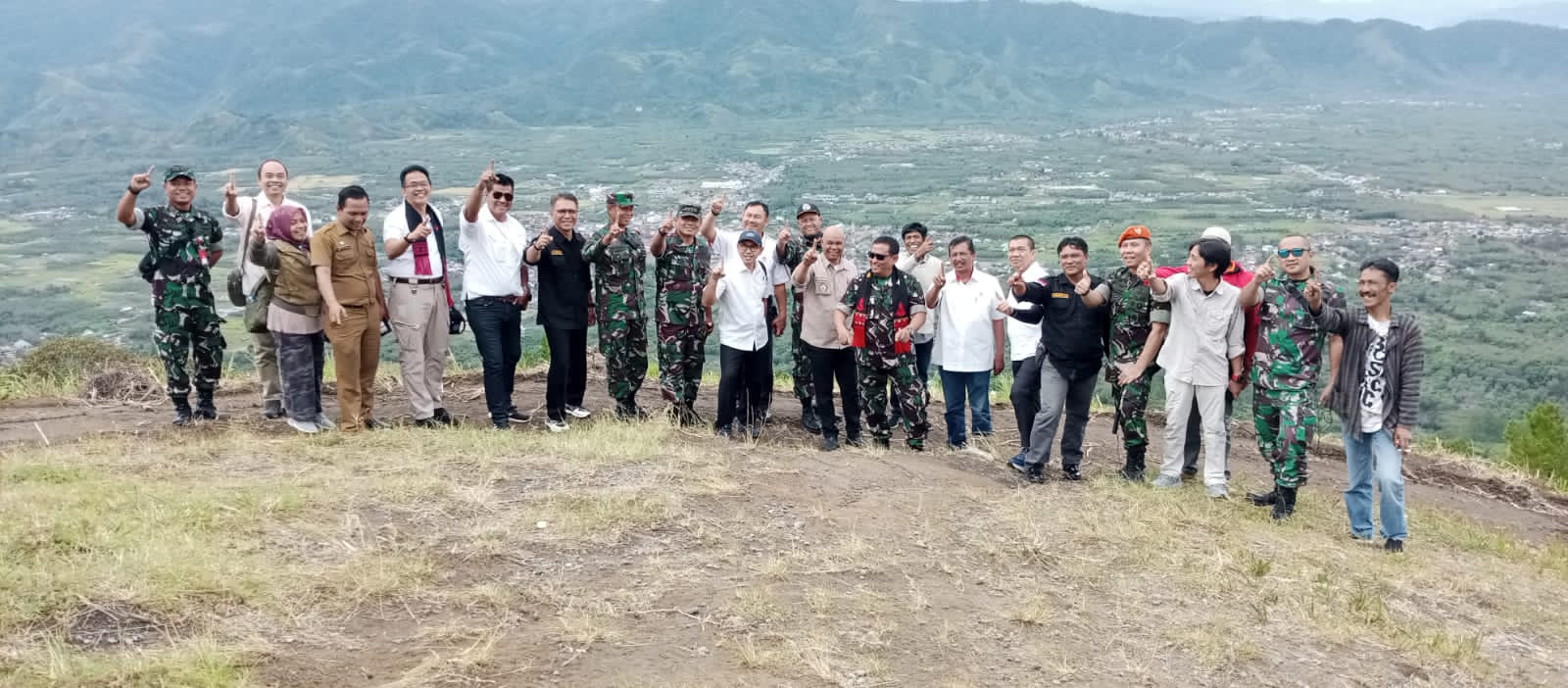 Sekjen FASI Tinjau Bur Temun Sebagai Lokasi Venue Gantole PON 2024
