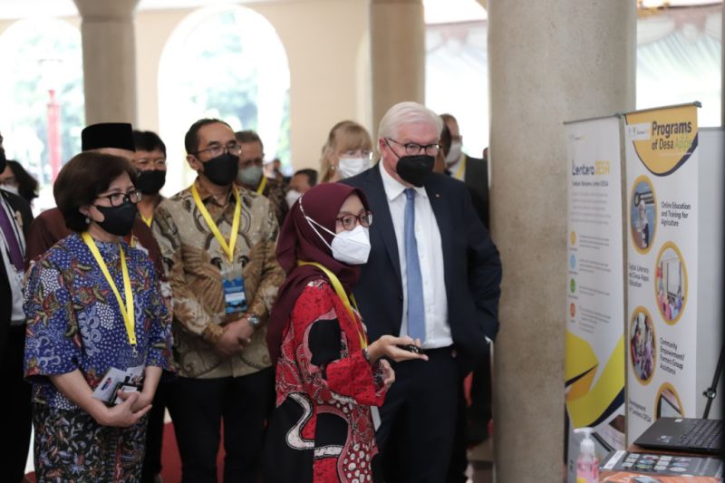 Presiden Jerman Kunjungi UGM Bahas Ketahanan Pangan