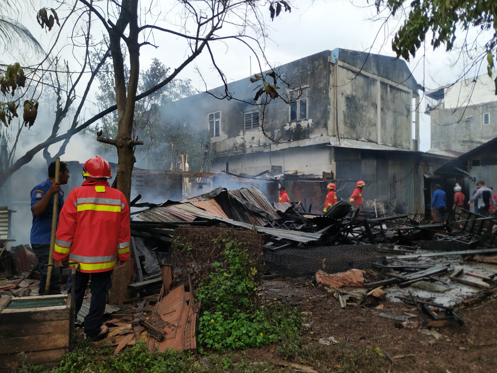 Tempat Pembuatan Jok Kursi di Banda Aceh Terbakar, Pemilik Alami Luka Bakar