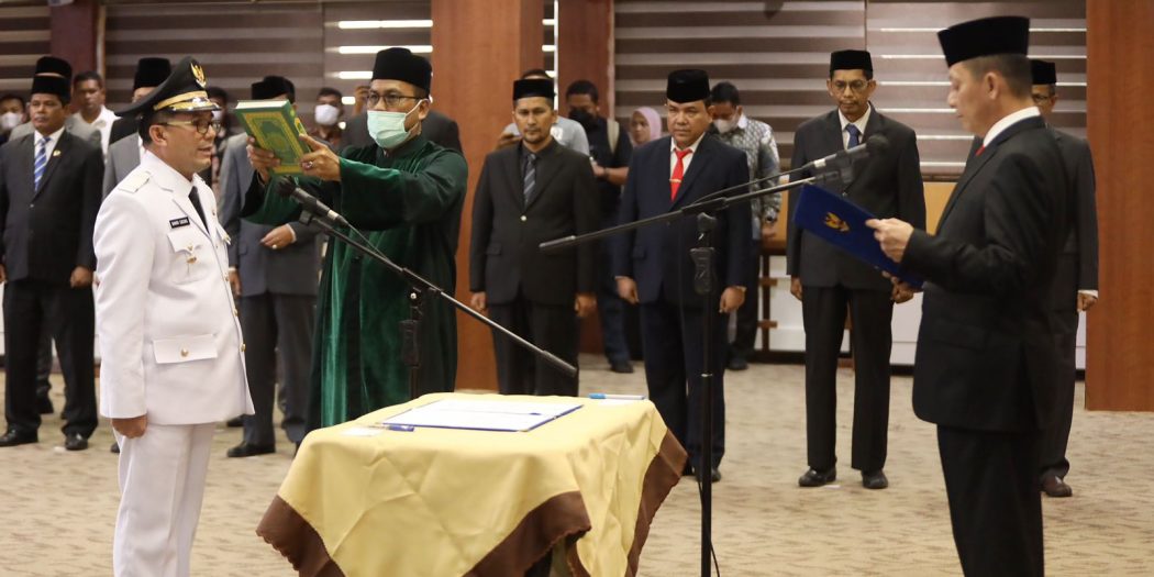 Bakri Siddiq Dilantik jadi Pj Wali Kota Banda Aceh