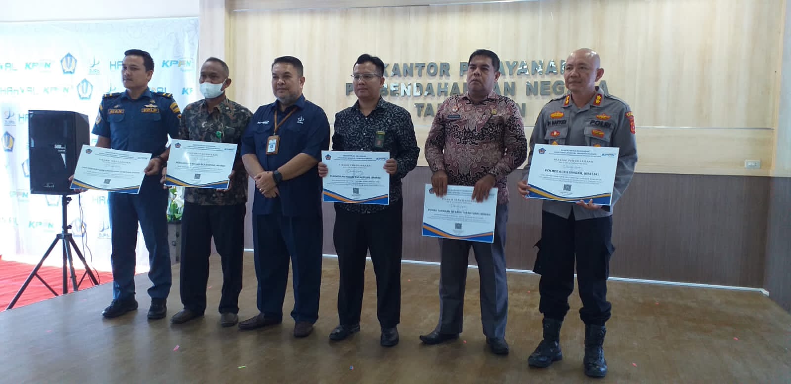 Rutan Tapaktuan Raih Peringkat Kedua Pencapaian Ikpa Terbaik