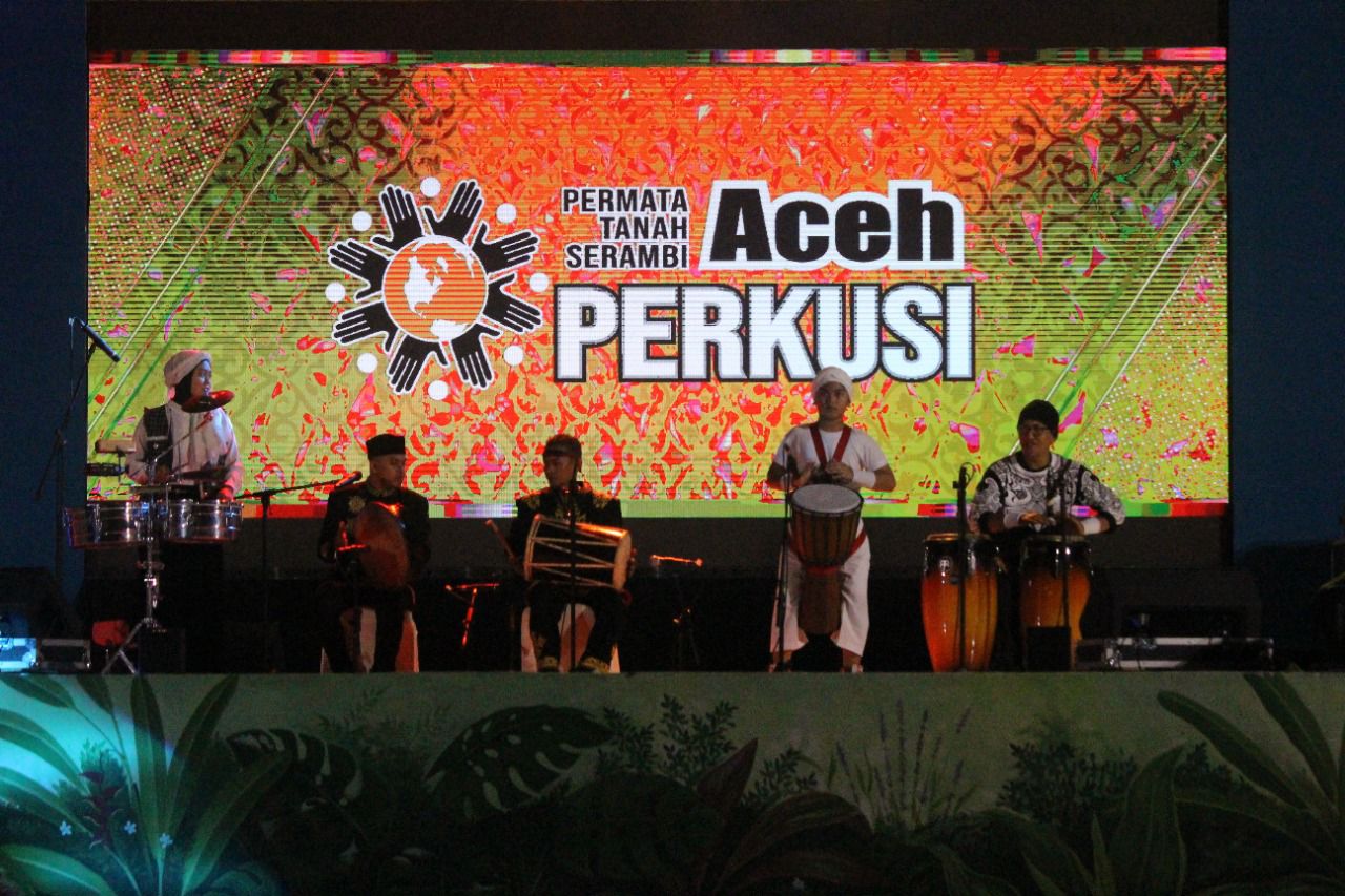Kolaborasi Seniman Luar Negeri dan Aceh Tutup Aceh Perkusi 2022