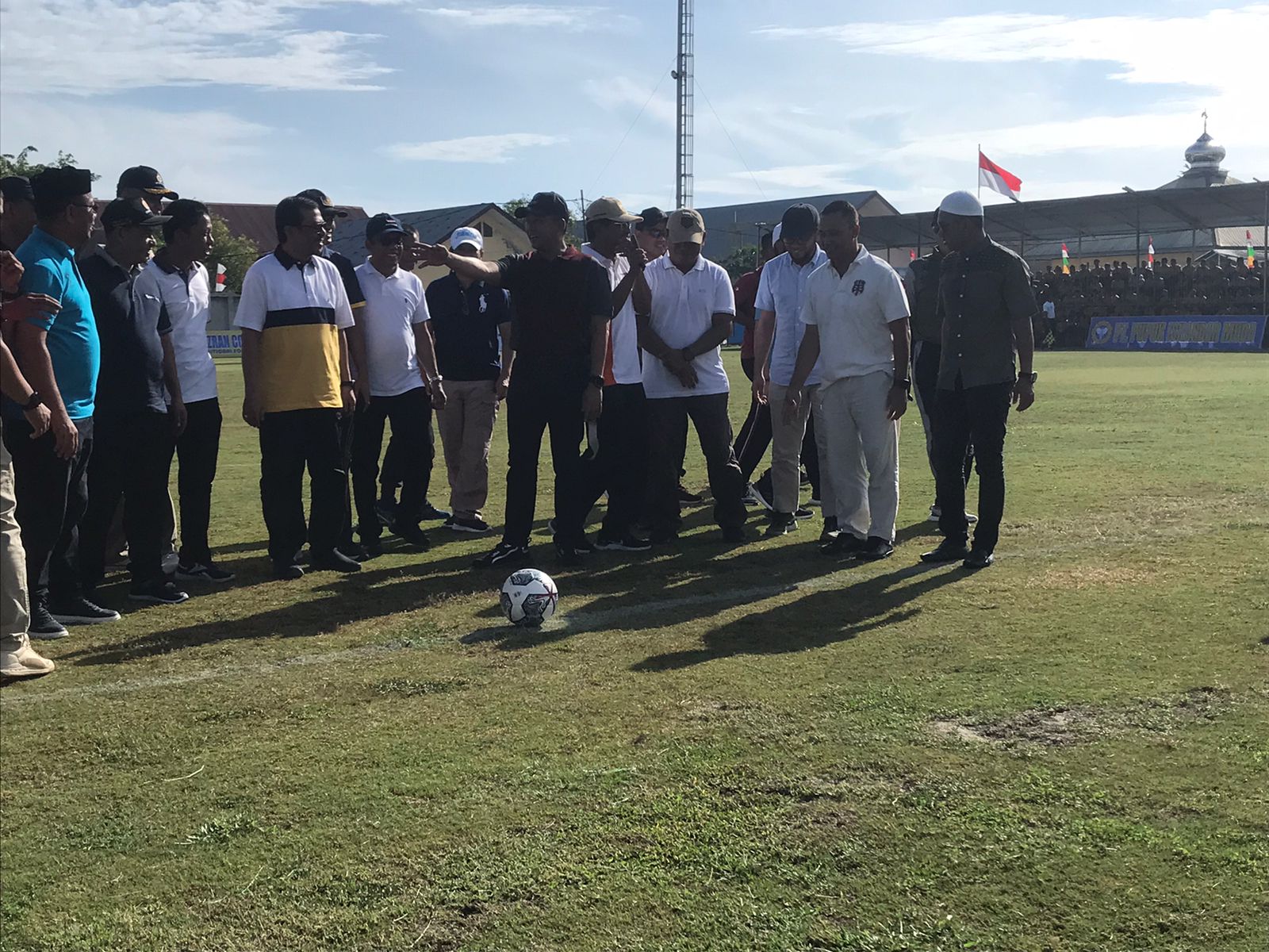 Danrem Buka Liga Santri 2022 Piala Kasad di Stadion Krueng Mane