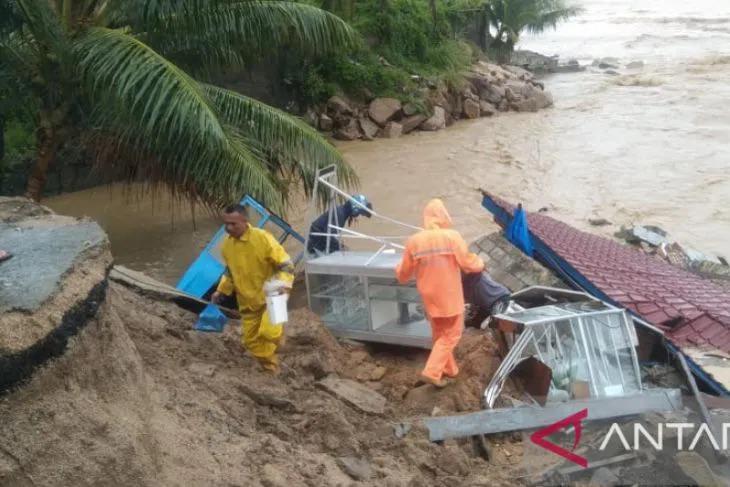 Banjir Dan Longsor Landa Dua Kecamatan Di Aceh Selatan