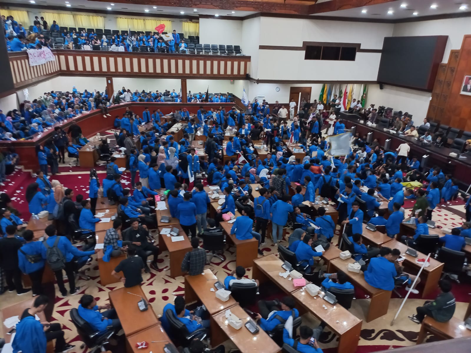 Ini Hasil Demonstrasi Mahasiswa UIN Ar-Raniry di DPRA 5 September Lalu