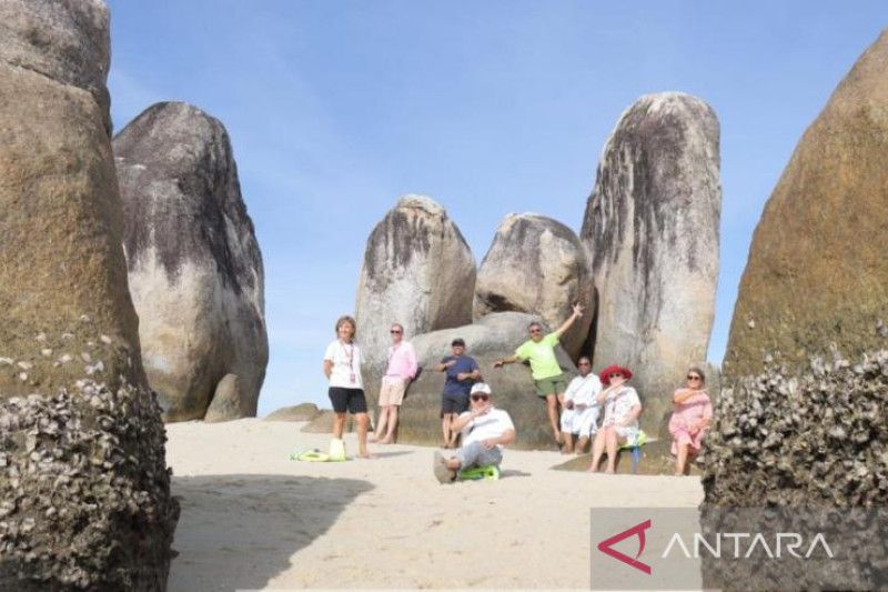 Delegasi G20 Terkesima Melihat Keindahan Pulau Lengkuas Belitung