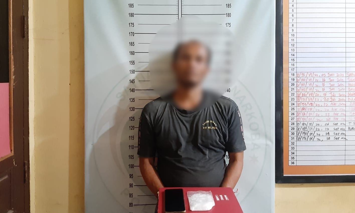 Simpan Sabu di Bawah Pohon Mangga, Seorang Petani di Pidie Ditangkap