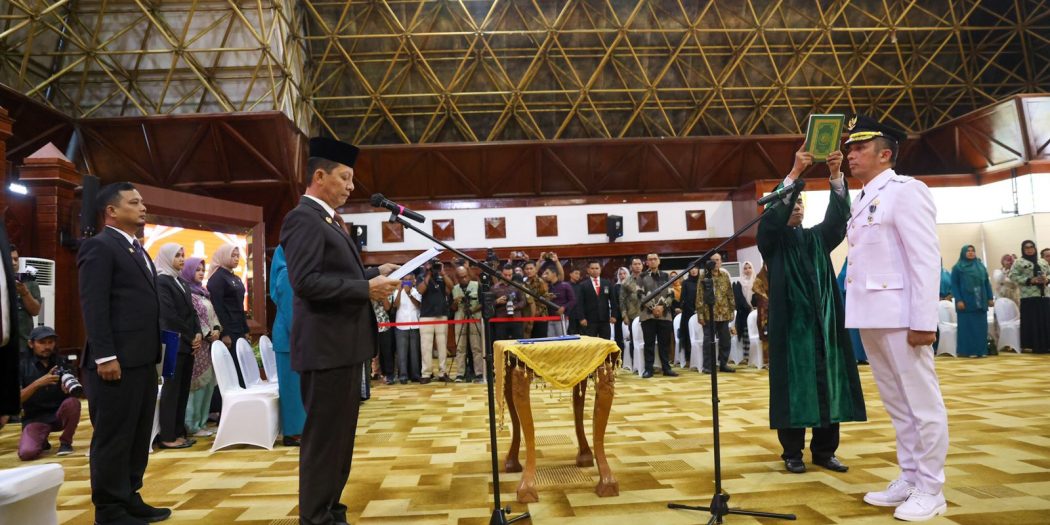 Reza Fahlevi Dilantik Jadi Pj. Wali Kota Sabang