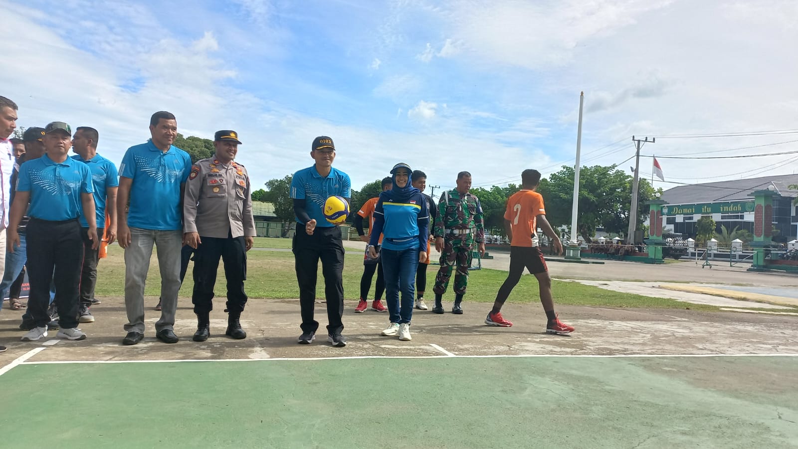PBVSI Kota Lhokseumawe Buka Kejuaran Bola Voli Antar Pelajar Tingkat SMA