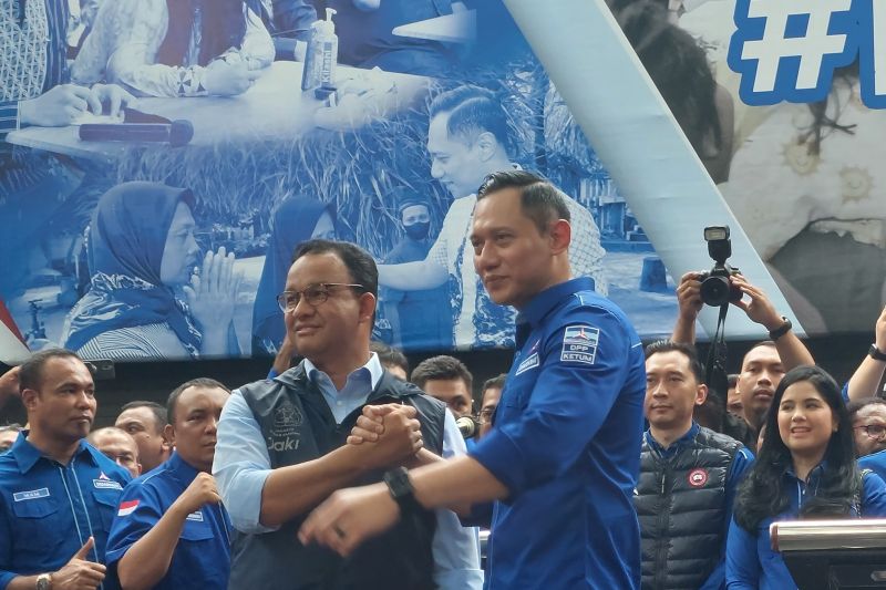 Anies Baswedan Bertemu AHY dan Sampaikan Akan Bangun Aliran Baru