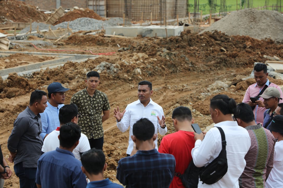 Safaruddin Harap Pembangunan GOR Abdya Selesai Tepat Waktu