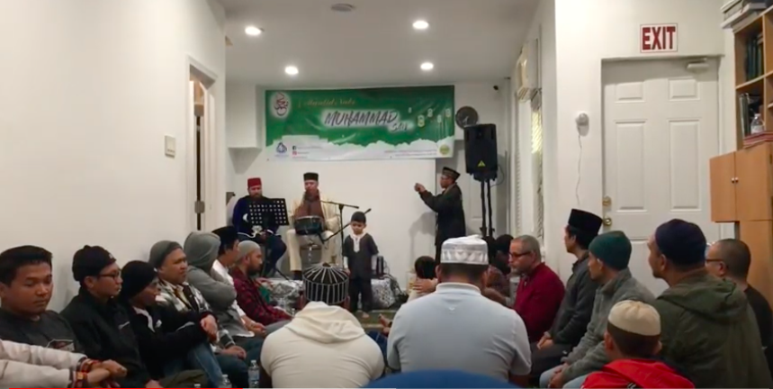 Perayaan Maulid Nabi SAW di Masjid Al Falah Philadelphia Diwarnai Rasa Kebersamaan