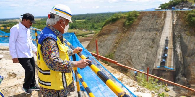 Menteri PUPR Kunjungi Bendungan Rukoh dan Targetkan Selesai Tahun 2023