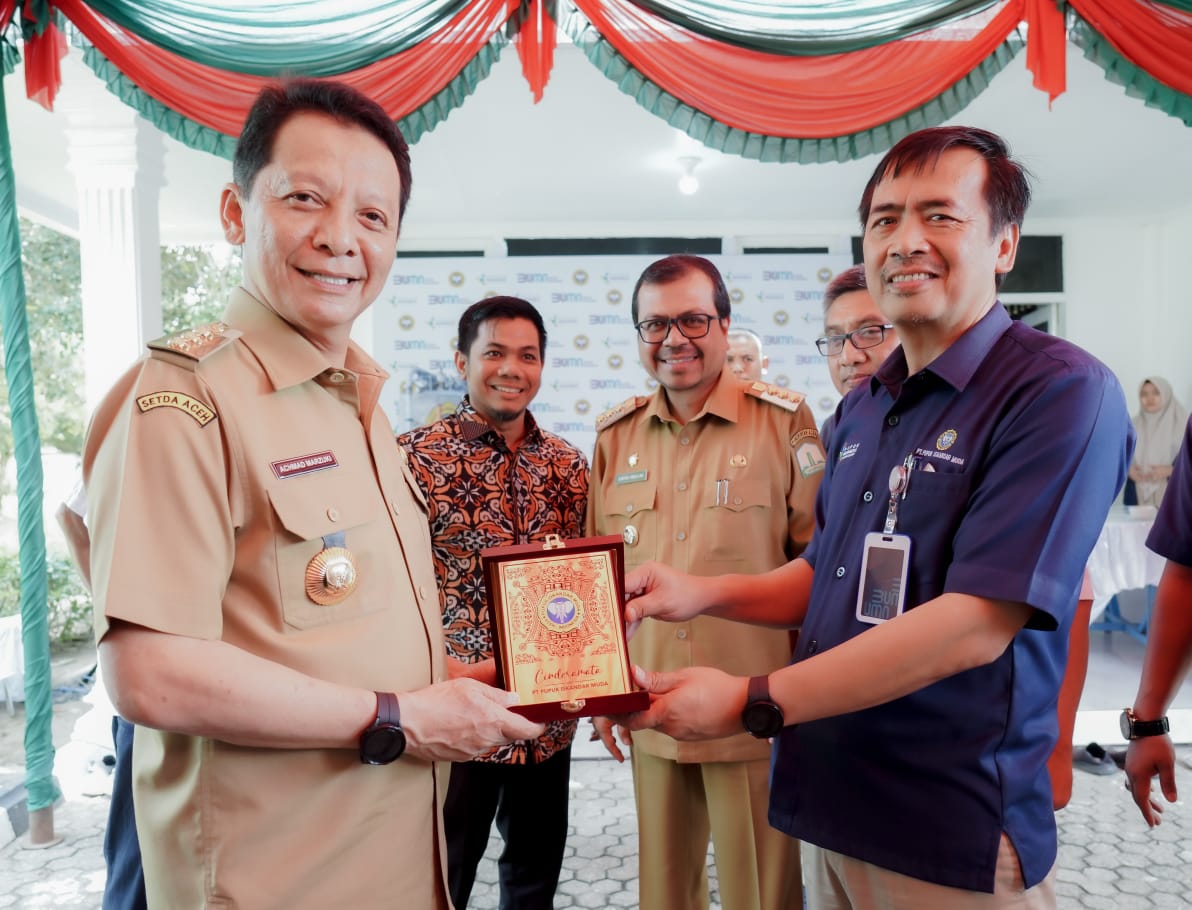 Pj Gubernur Aceh Tinjau Langsung Kesiapan Operasional Pabrik NPK PIM
