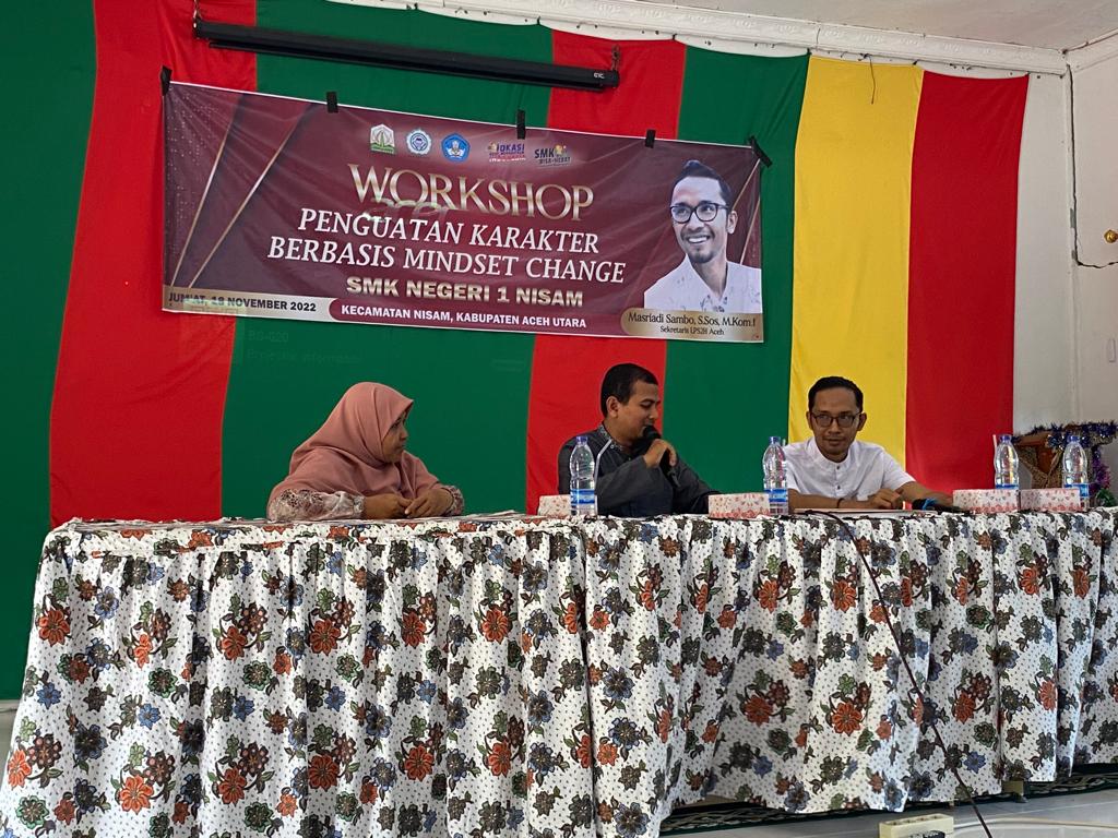 SMKN 1 Nisam Gelar Workshop <i>Mindset Change</i>