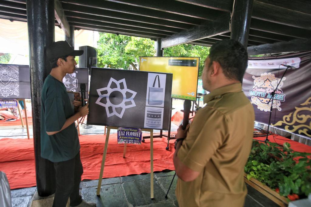 Almuniza Harap Hasil Lomba Desain Motif Aceh Lahirkan Sebuah Produk