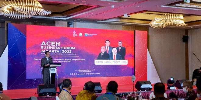 Pemerintah Aceh Jamin Aceh Siap Berikan Iklim Investasi Bagi Para Investor