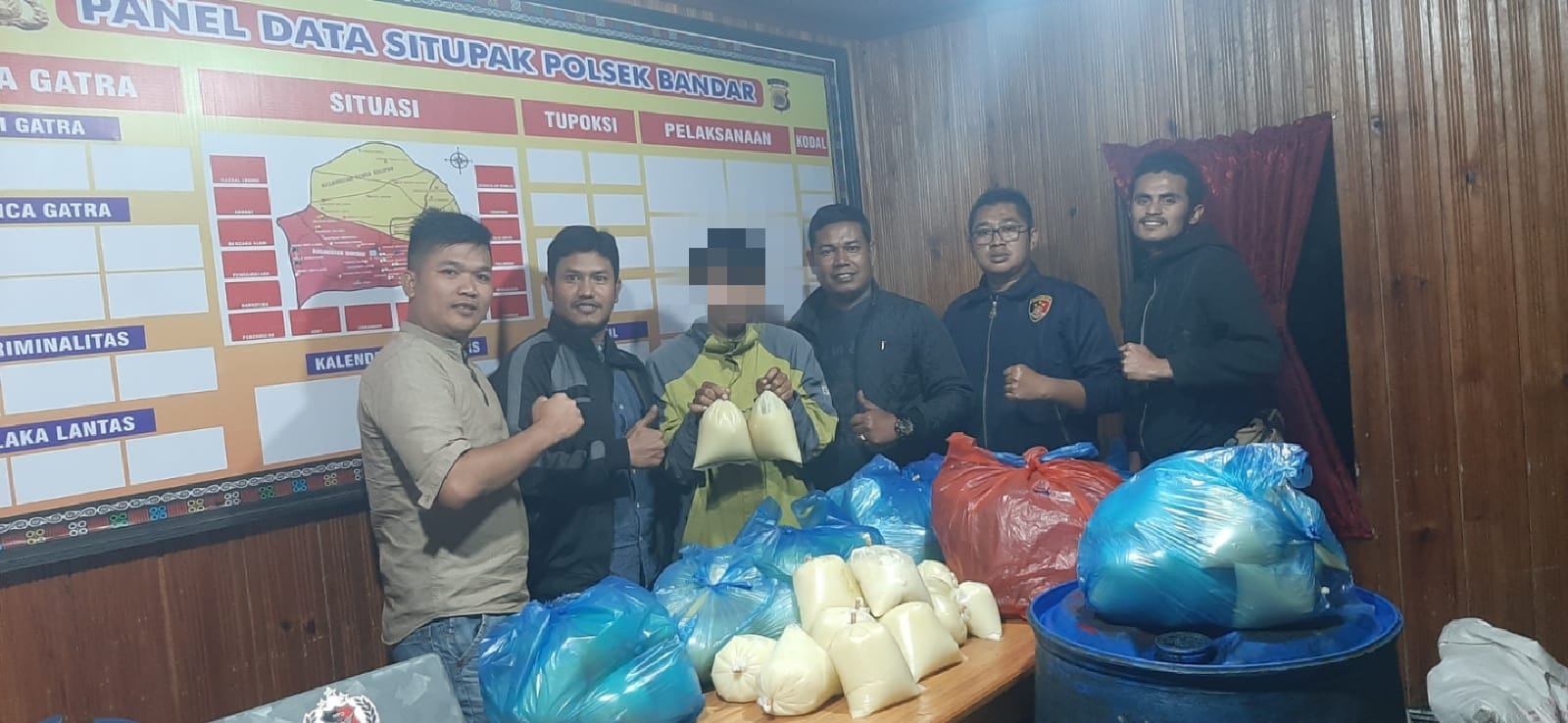 Pria Usia 40 Tahun Dibekuk Polisi Usai Curi Minyak Goreng Curah 1 Drum