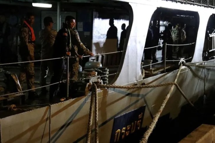 Kapal Perang Hilang Usai Korvet Angkatan Laut Kerajaan Thailand Tenggelam