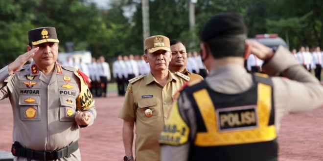 Jelang Nataru 2022, Pemerintah Aceh dan Unsur Terkait Ikuti Apel