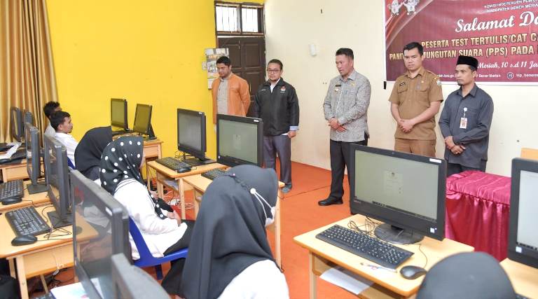 2.159 Anggota Calon PPS di Bener Meriah Ikuti Tes CAT