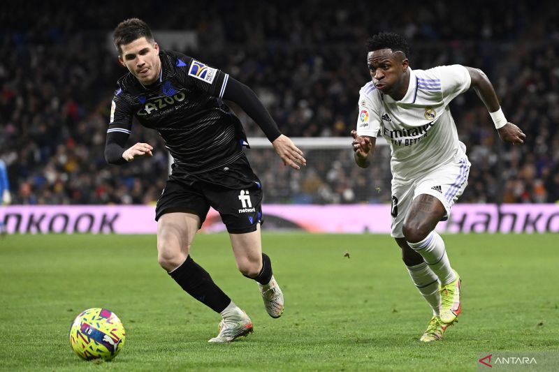 Real Sociedad vs Real Madrid Bermain Imbang