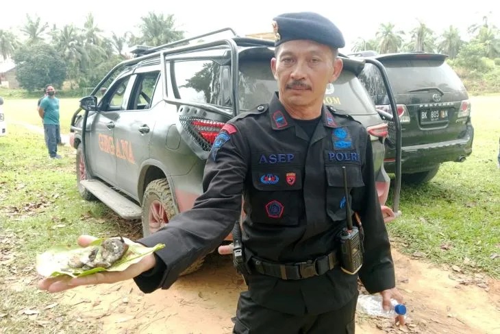 Polisi Hancurkan Granat dan Amunisi Temuan Warga di Aceh Tamiang