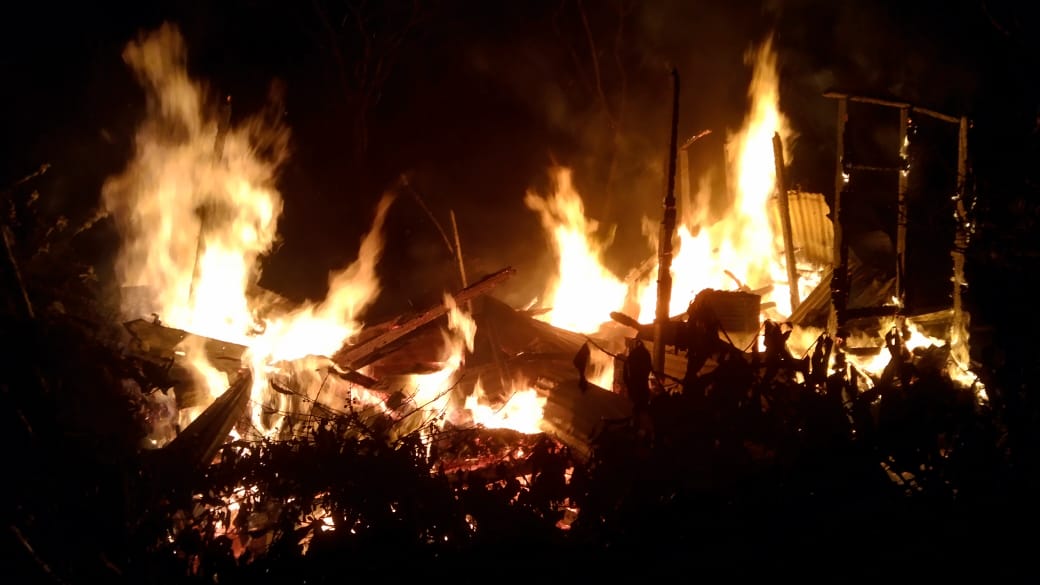 2 Unit Rumah Terbakar di Aceh Tengah Dini Hari Tadi